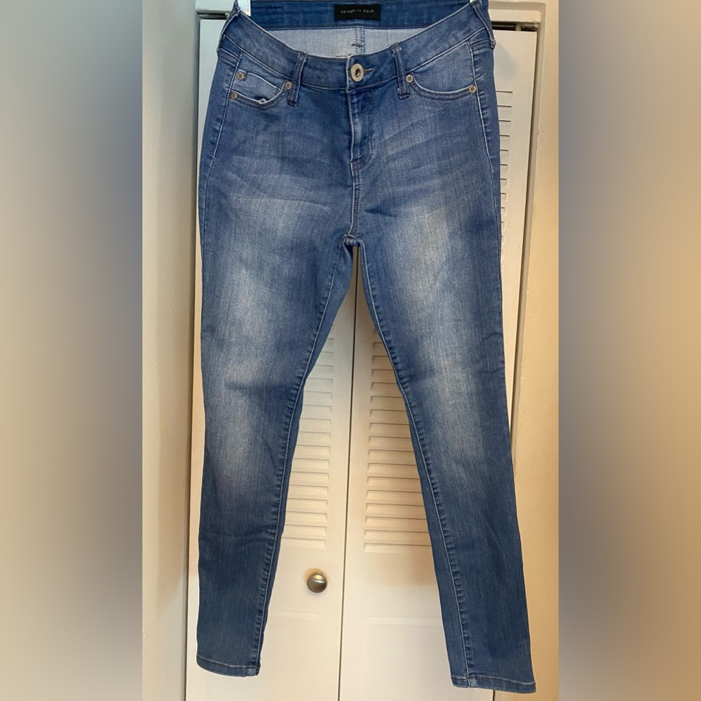 Celebrity Gold Jeggings Size 8P